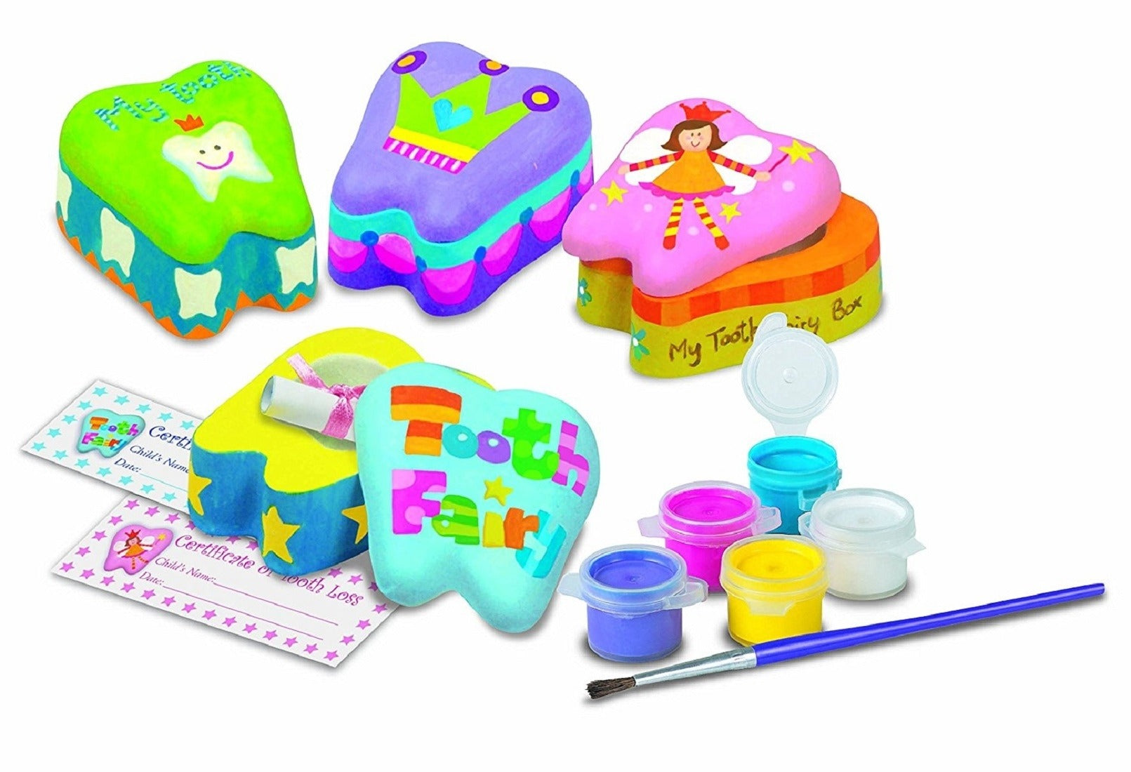 Haga Su Propia Caja De Hada De Los Dientes - 4m Manualidades