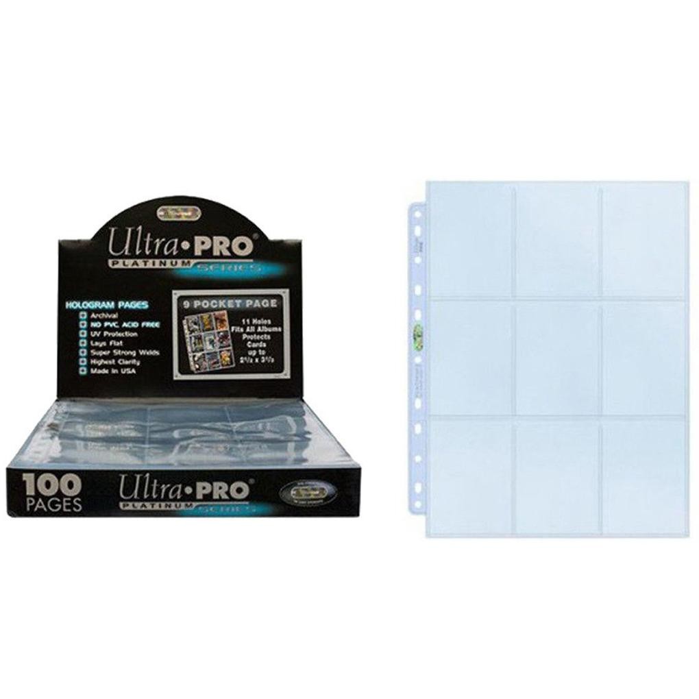 Hojas 9 Bolsillos Platinum X 100