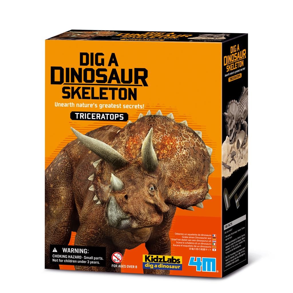 Kidz Labs / Cavar Un Esqueleto De Triceratops