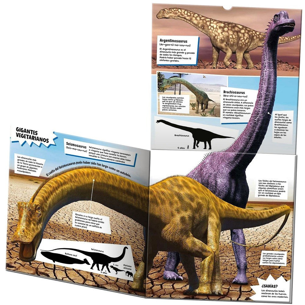 Mi Libro de Extintos Dinosaurios