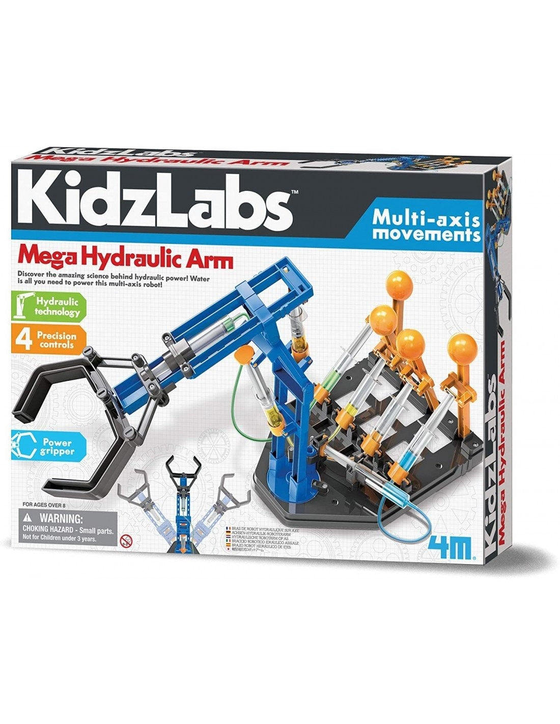 Kit Científico / Mega Brazo Robótico Hidráulico