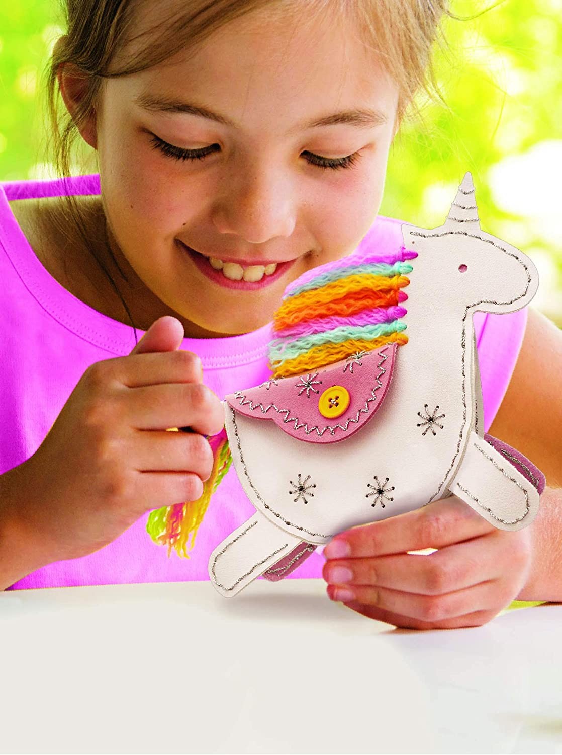 Kit de Manualidades Crea tu Bolso De Unicornio 4M