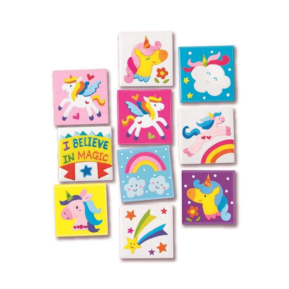 Kit Arte / Azulejos Unicornio - Imanes Nevera