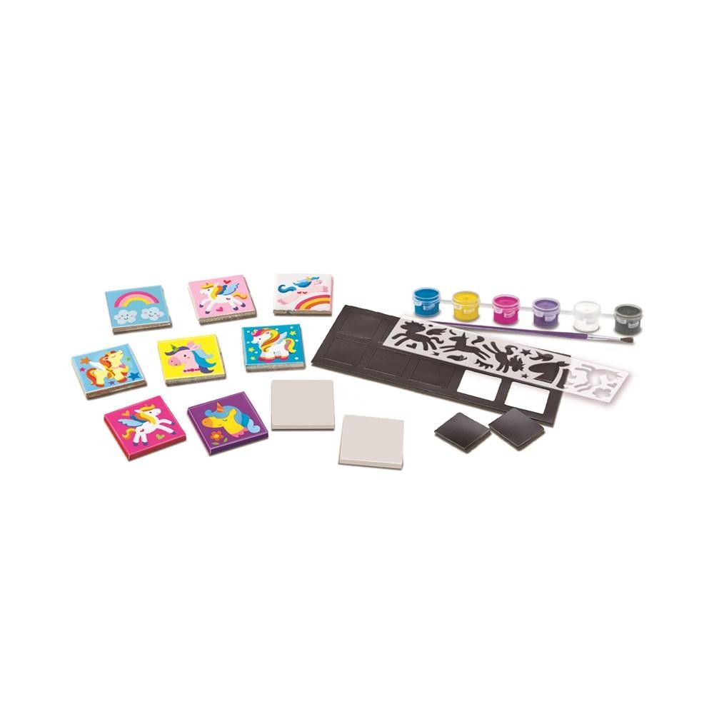 Kit Arte / Azulejos Unicornio - Imanes Nevera