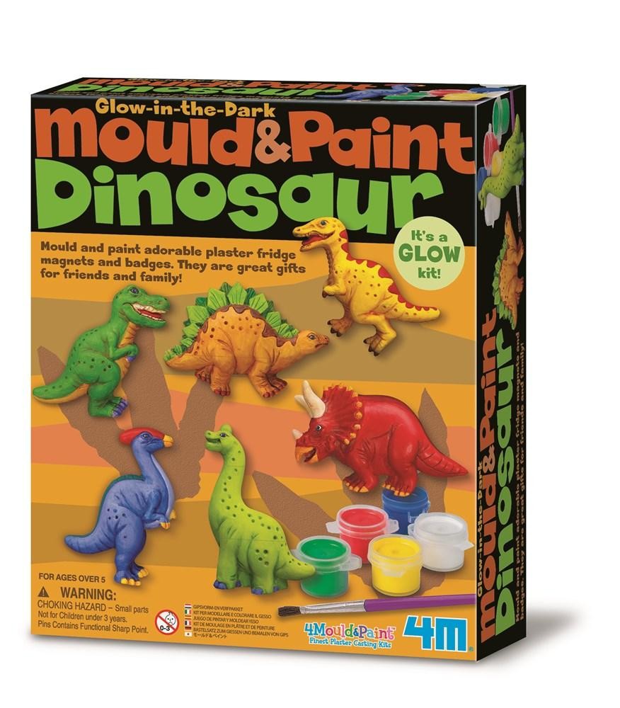 4m - Moldea y Pinta Dinosaurios Para Niños