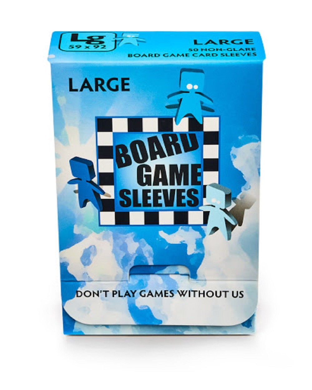 Fundas 59x92 mm - Board x 50 - Non Glare Transparentes