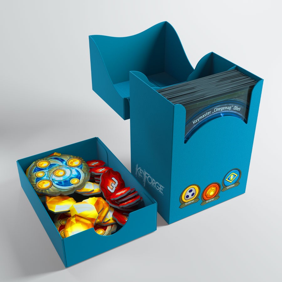 Deck Box - Keyforge - Gemini Blue