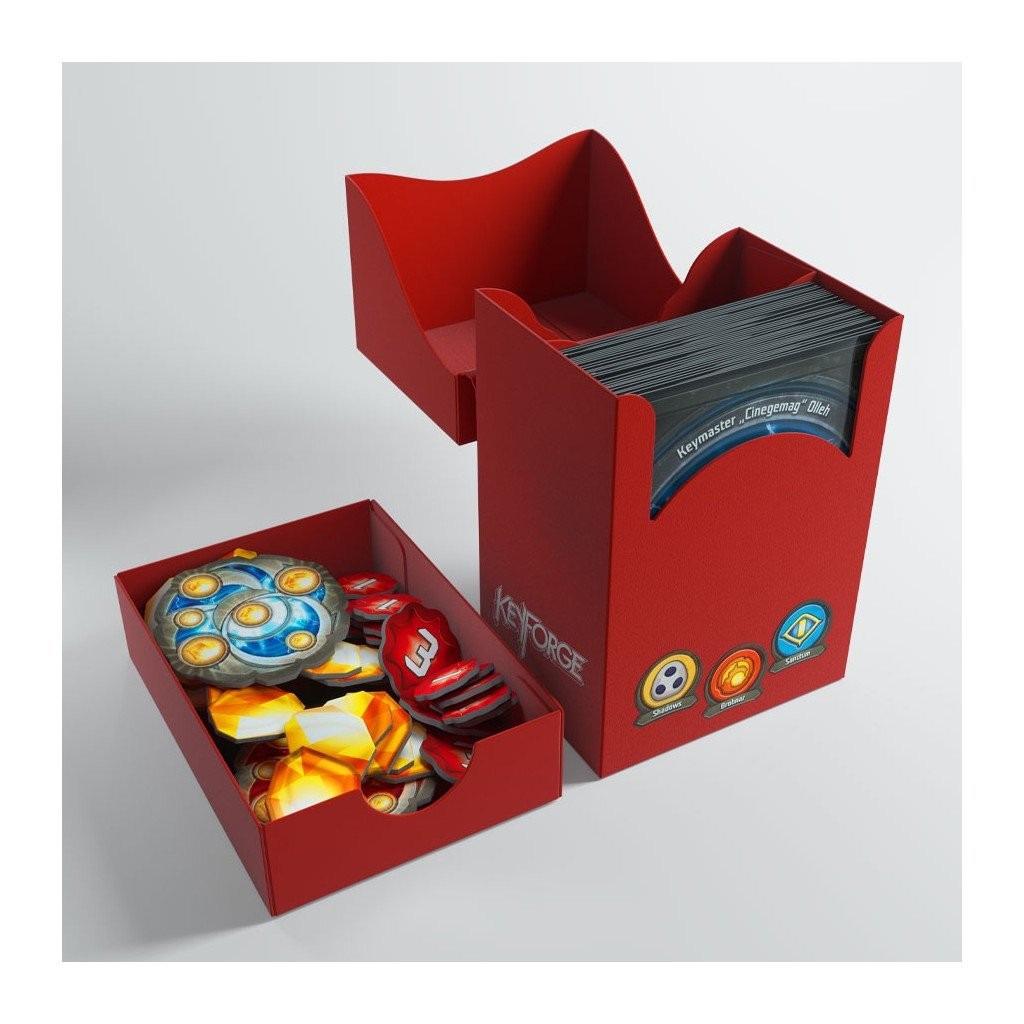 Deck Box - Keyforge Gemini Red
