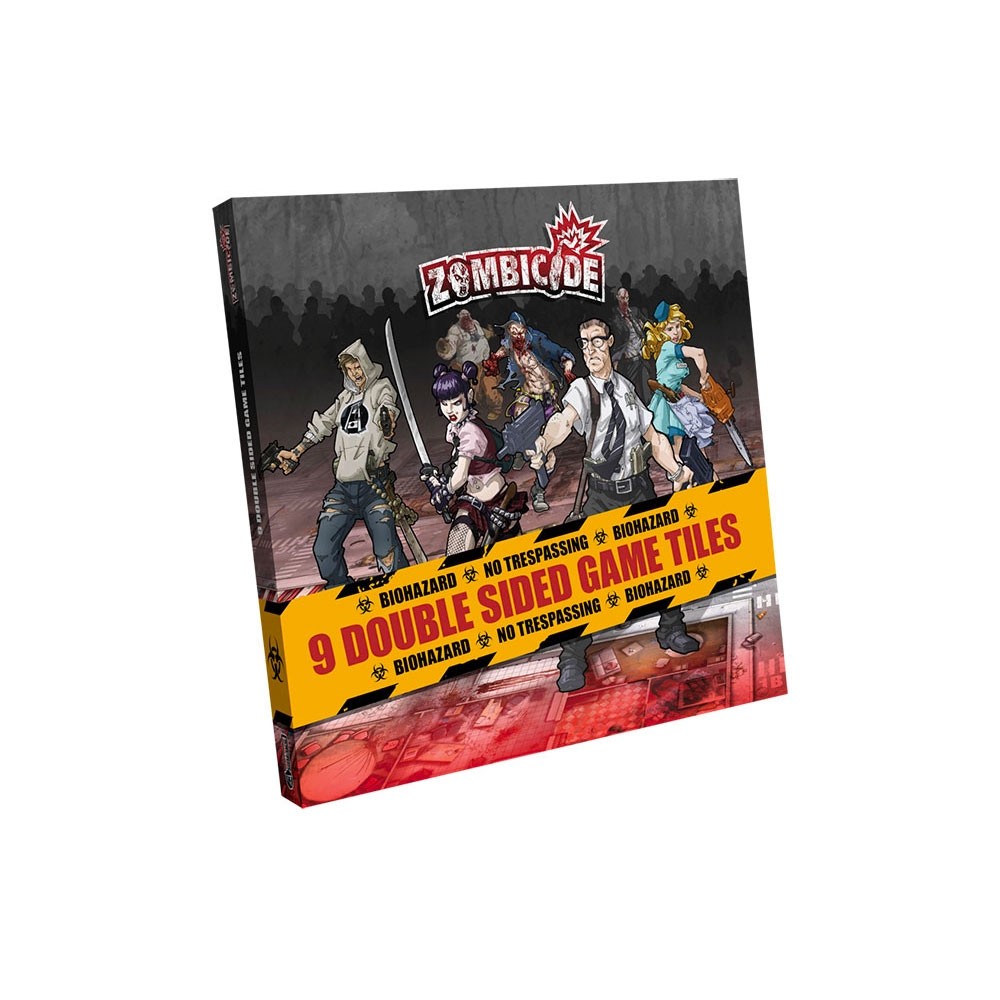 Zombicide: 9 Double Sided Game Tiles