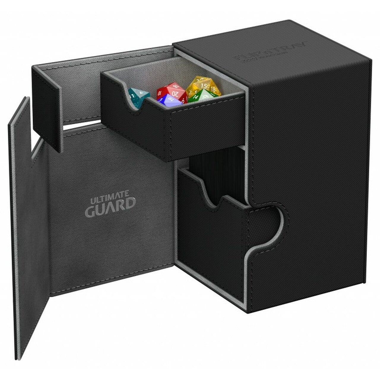 Deck Box Flip N Tray Standard Size Negra