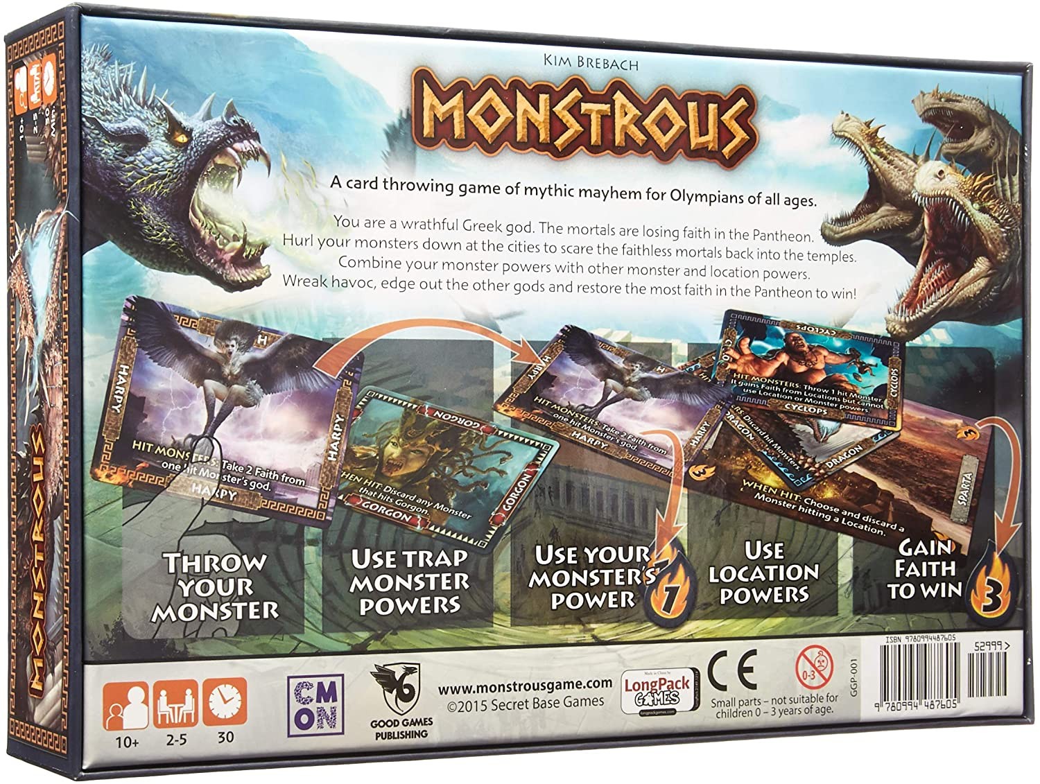 Monstrous - The Gama of Mythic Mayhen- EN
