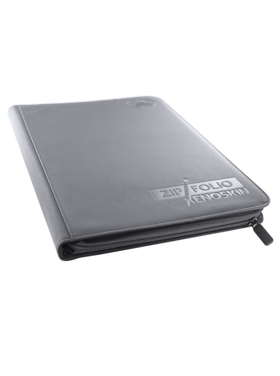 Carpeta 9 Pkt Zipfolio Xenoskin Gris