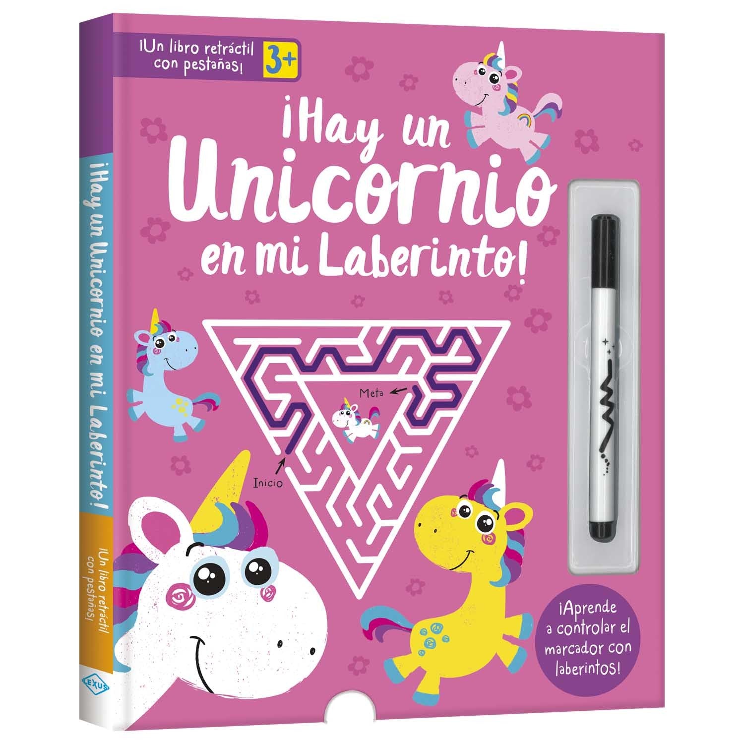 Libro Hay un Unicornio en mi laberinto + plumón