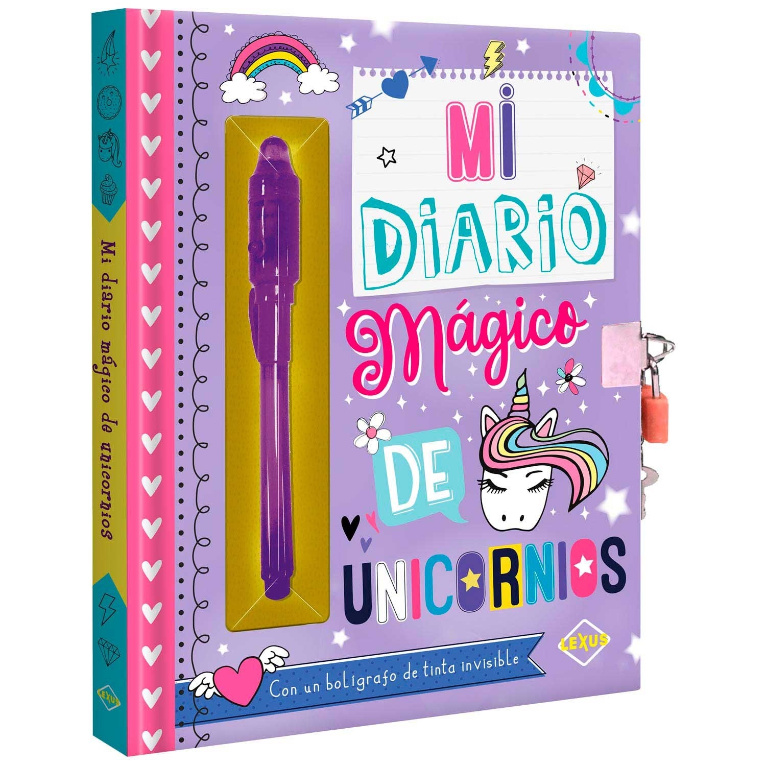Libro Mágico de Unicornios + Boligrafo Magico!!
