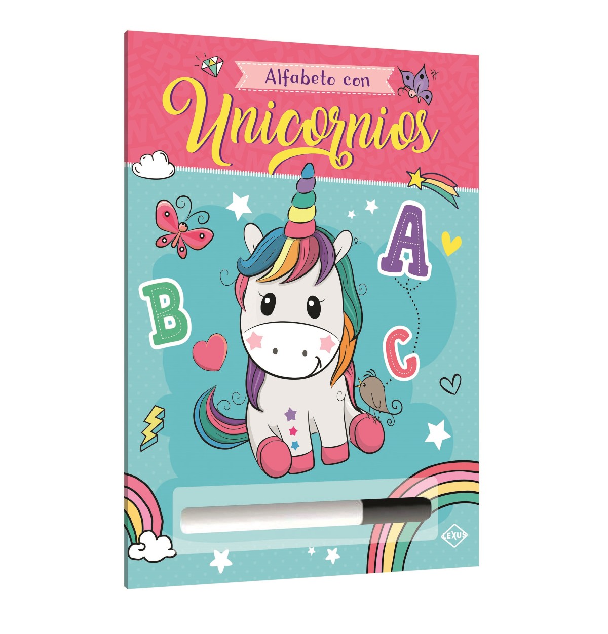 Alfabeto con Unicornios + Plumón