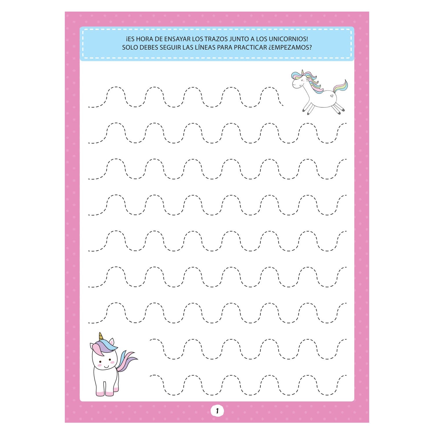 Trazos con Unicornios + Plumón