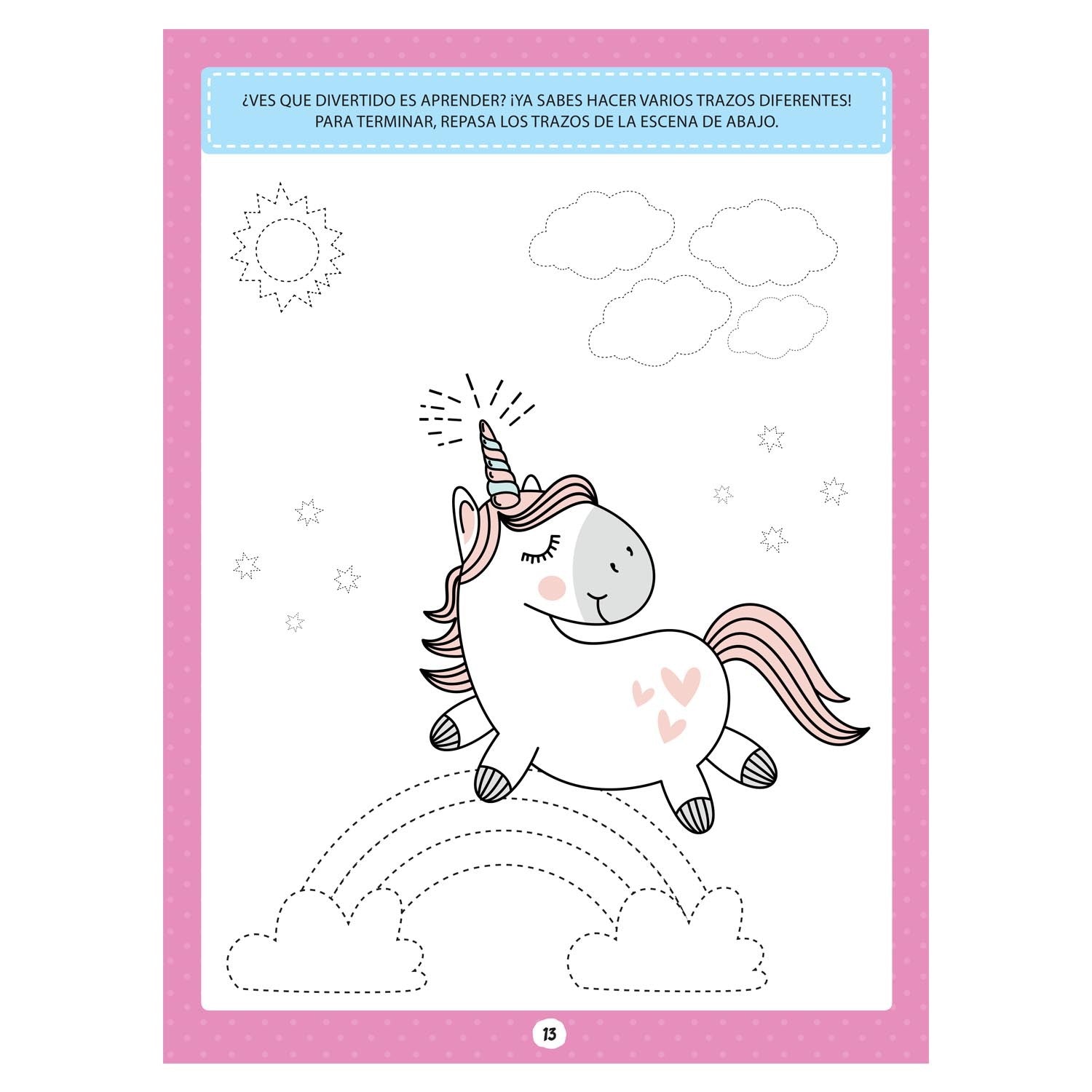 Trazos con Unicornios + Plumón