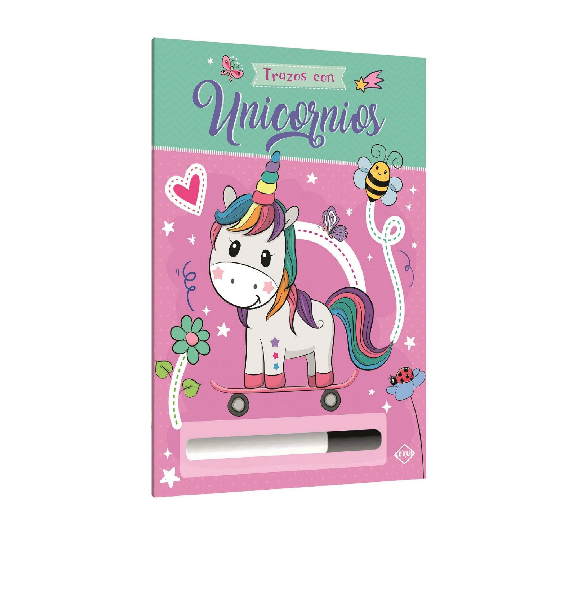 Trazos con Unicornios + Plumón