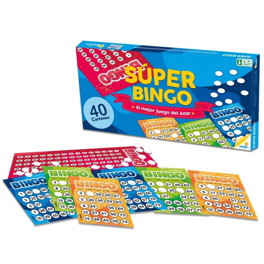 Bingo 40 cartones Distributivos