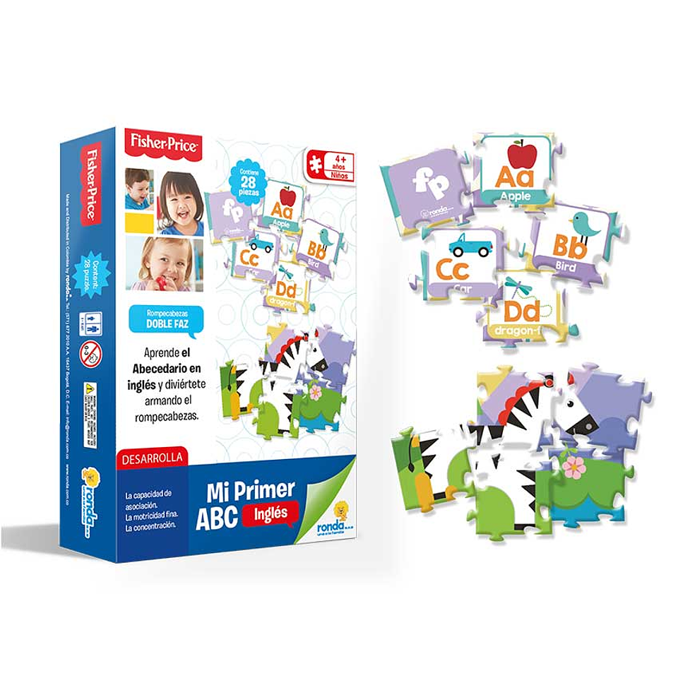 Rompecabeza Mi Primer Abc Fisher Price