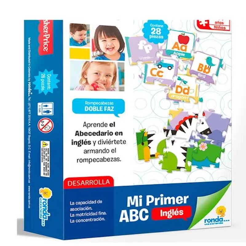 Rompecabeza Mi Primer Abc Fisher Price