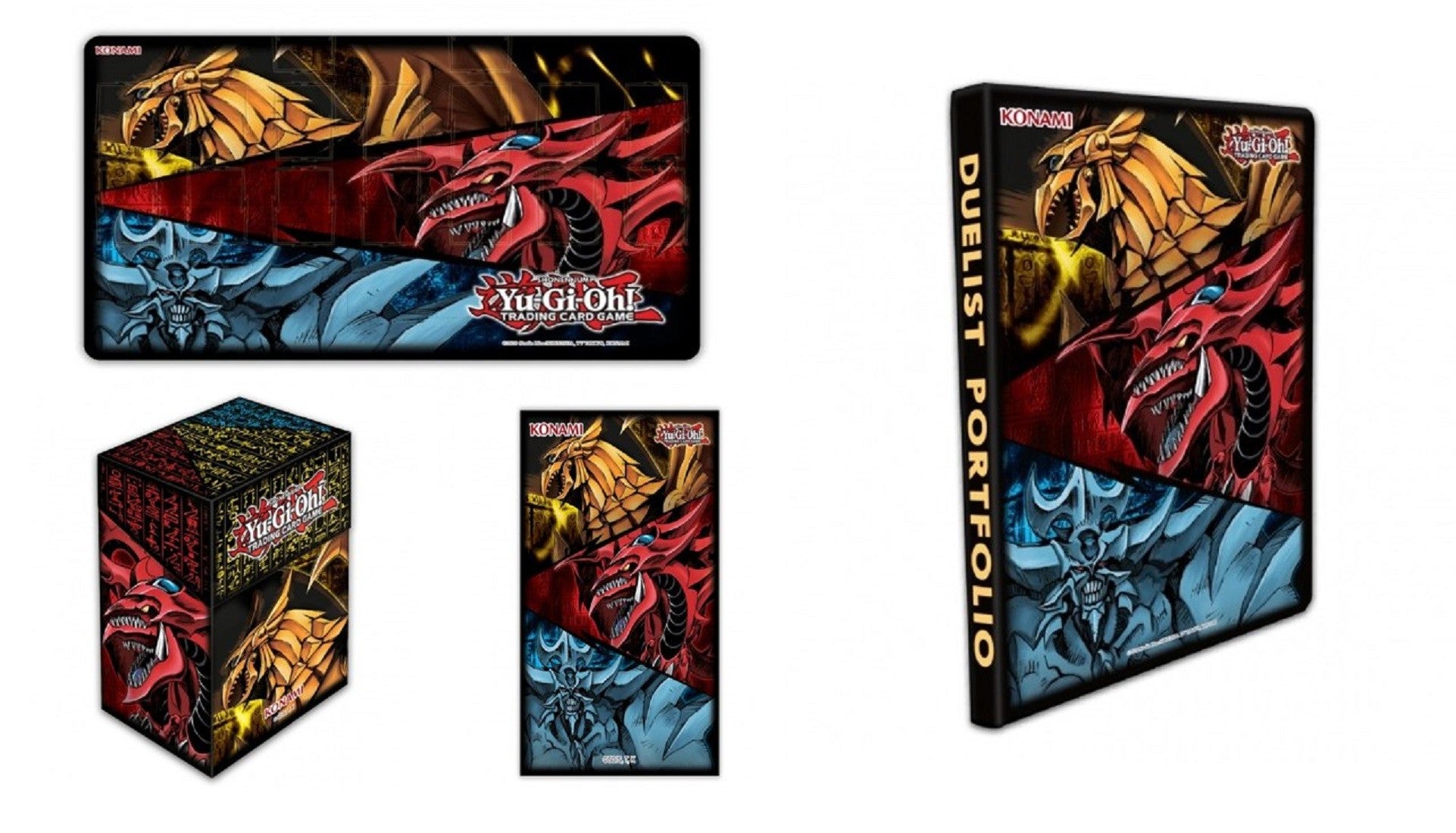Kit Accesorios Yugi -oh! 3 Dioses Egipcios