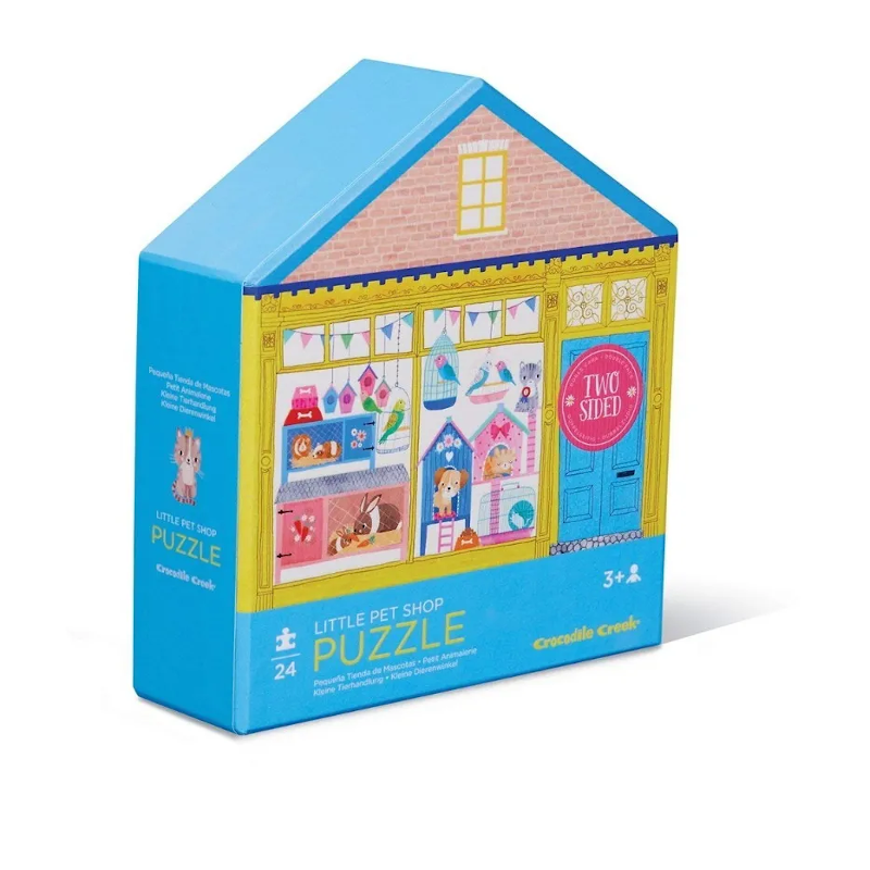 24-pc Two-sided Pet Shop - Rompecabezas 24 Piezas Doble