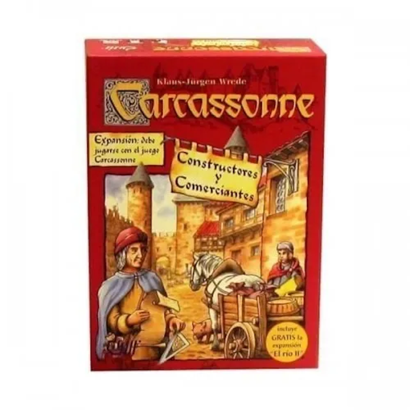 Carcassonne: Constructores Y Comerciantes 1a Edición