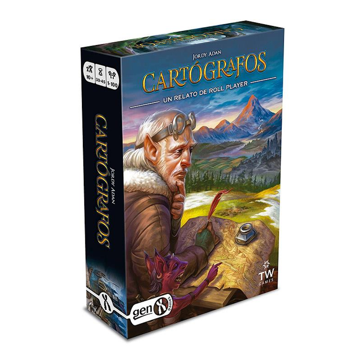 Cartógrafos: Un Relato De Roll Player