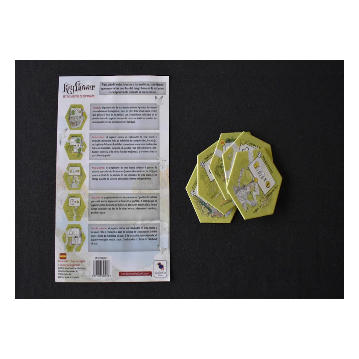 Keyflower - Set De Losetas De Expansion