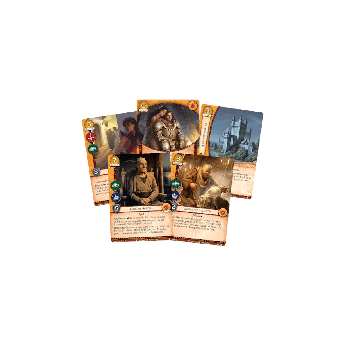 JUEGOS DE TRONOS: Mazo Introductorio De La Casa Martell