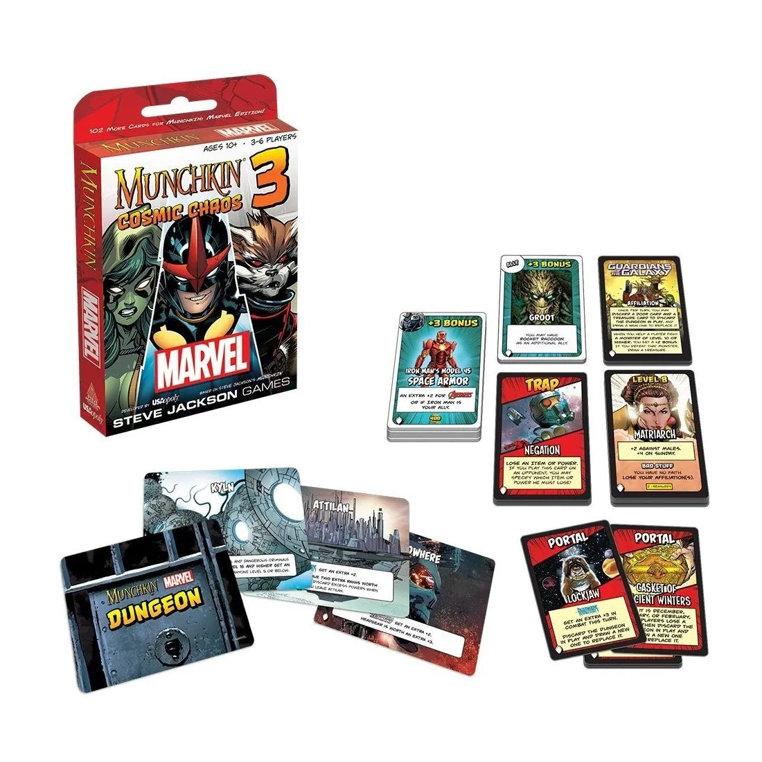 Munchkin: Marvel 3 Cosmic Chaos