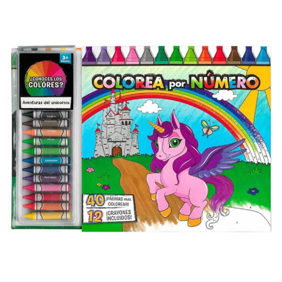 Colorea por Número, Aventuras del Unicornio