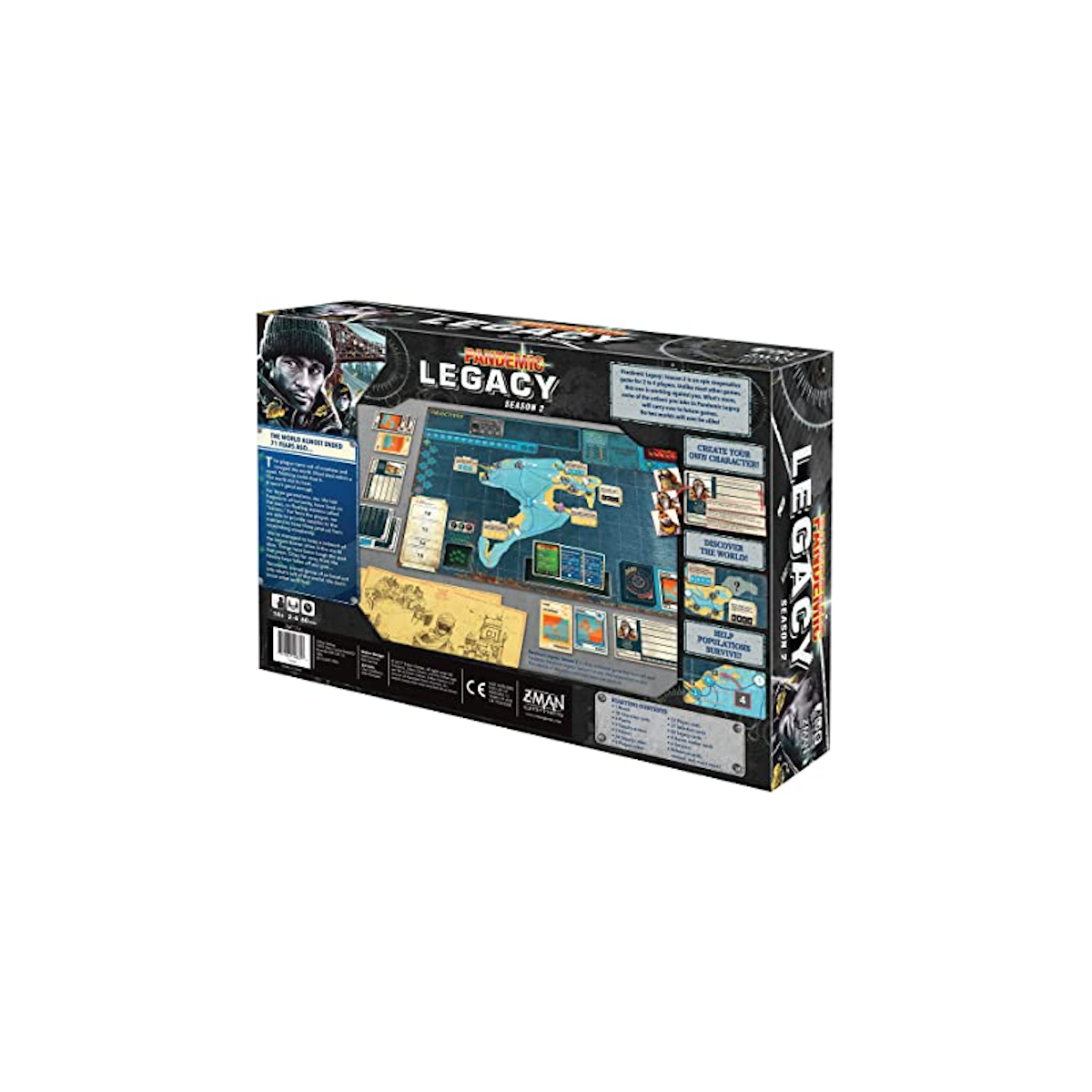 Pandemic: Legacy Season 2 (Negra)