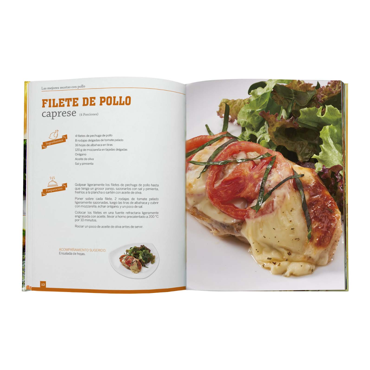 Libro Las Mejores Recetas Con Pollo