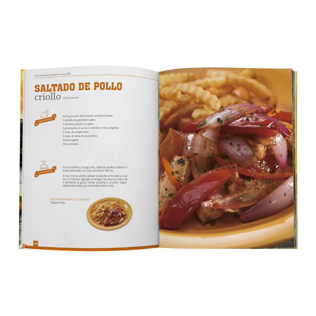 Libro Las Mejores Recetas Con Pollo