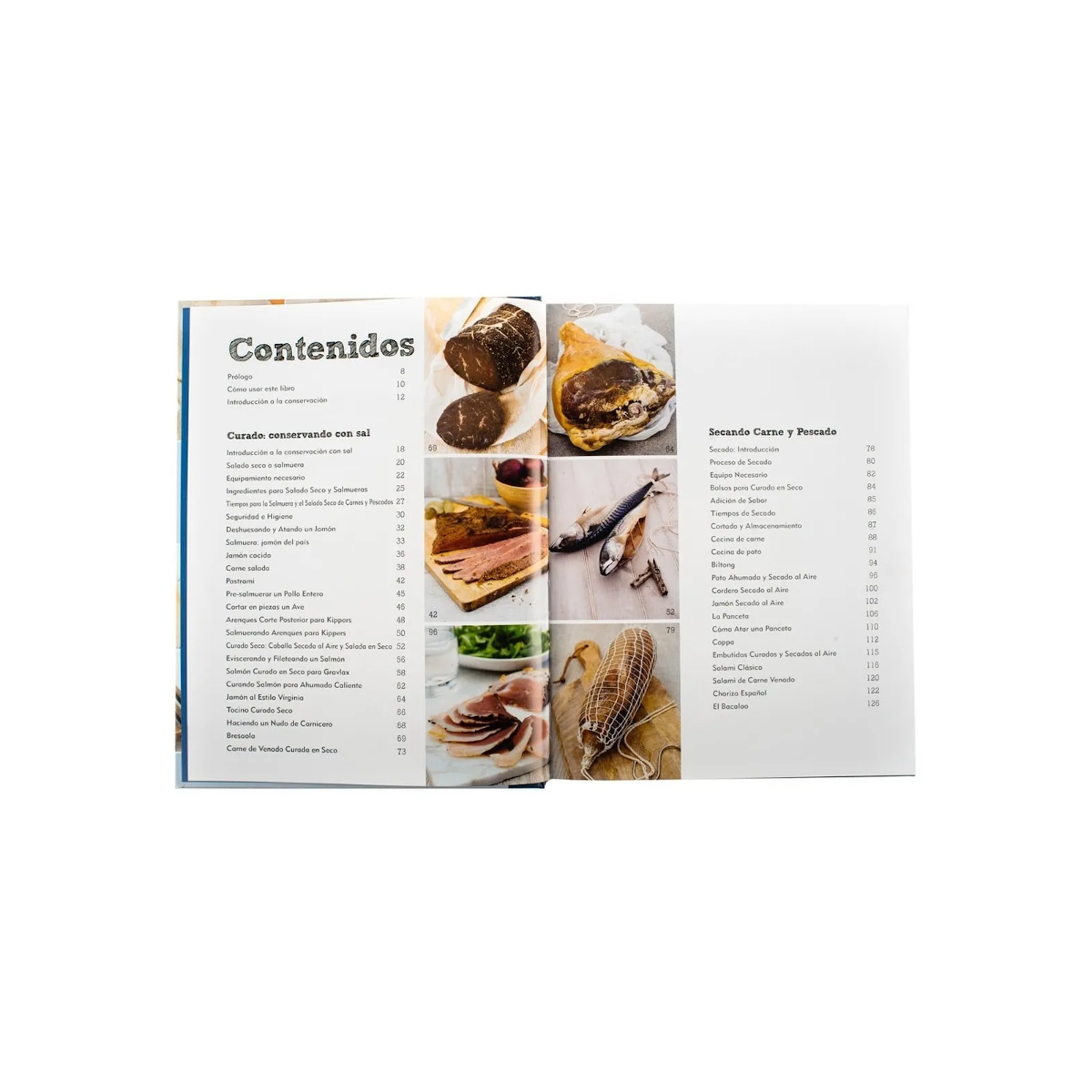 Ahumado,Curado & Secado Guía Completa Carnes Y Pescado