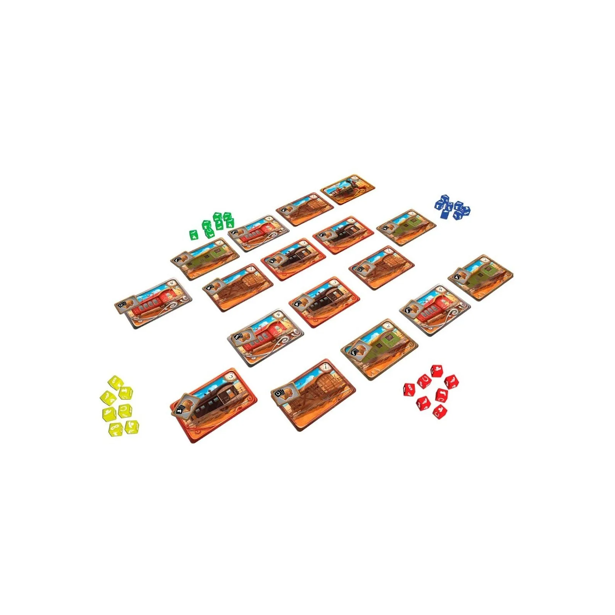 Rolling Bandits Juego de Mesa