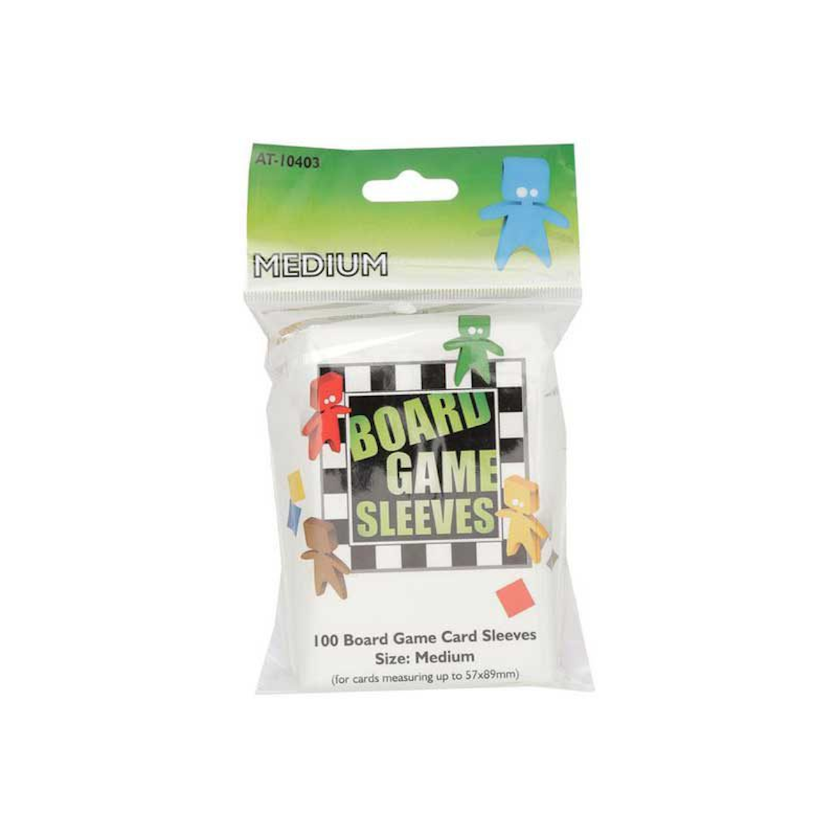 Fundas 57x89 mm - Medium x 100