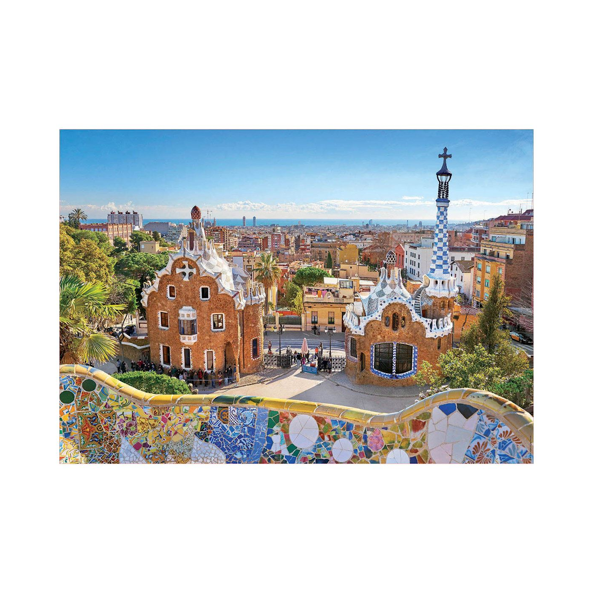 Rompecabezas Vista Desde Barcelona