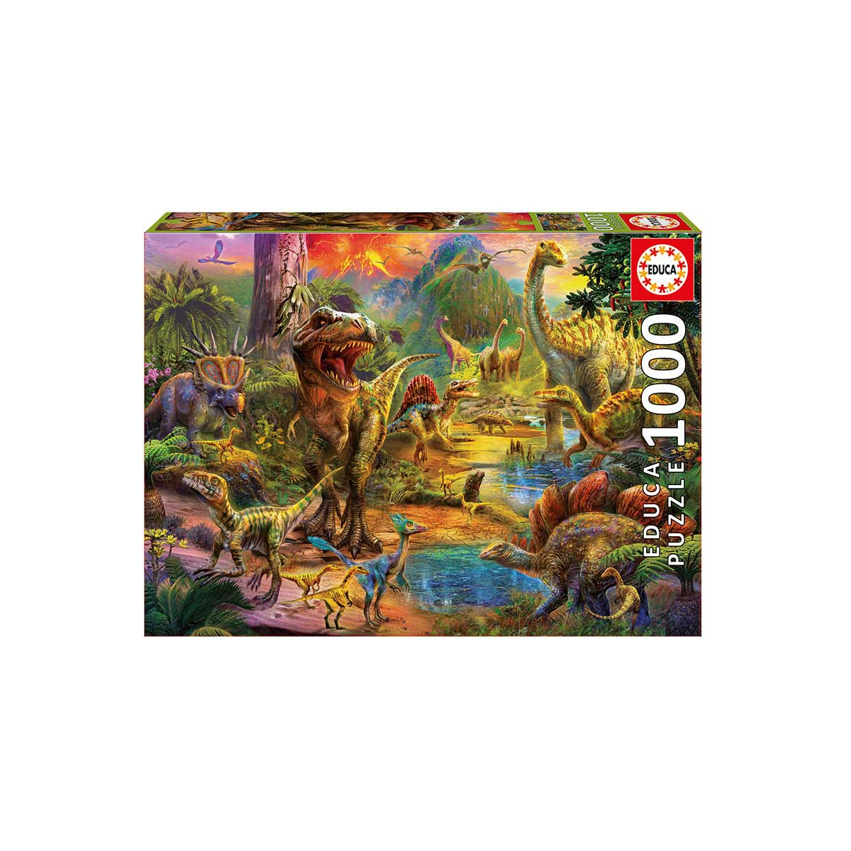 Rompecabezas Tierra De Dinosaurios