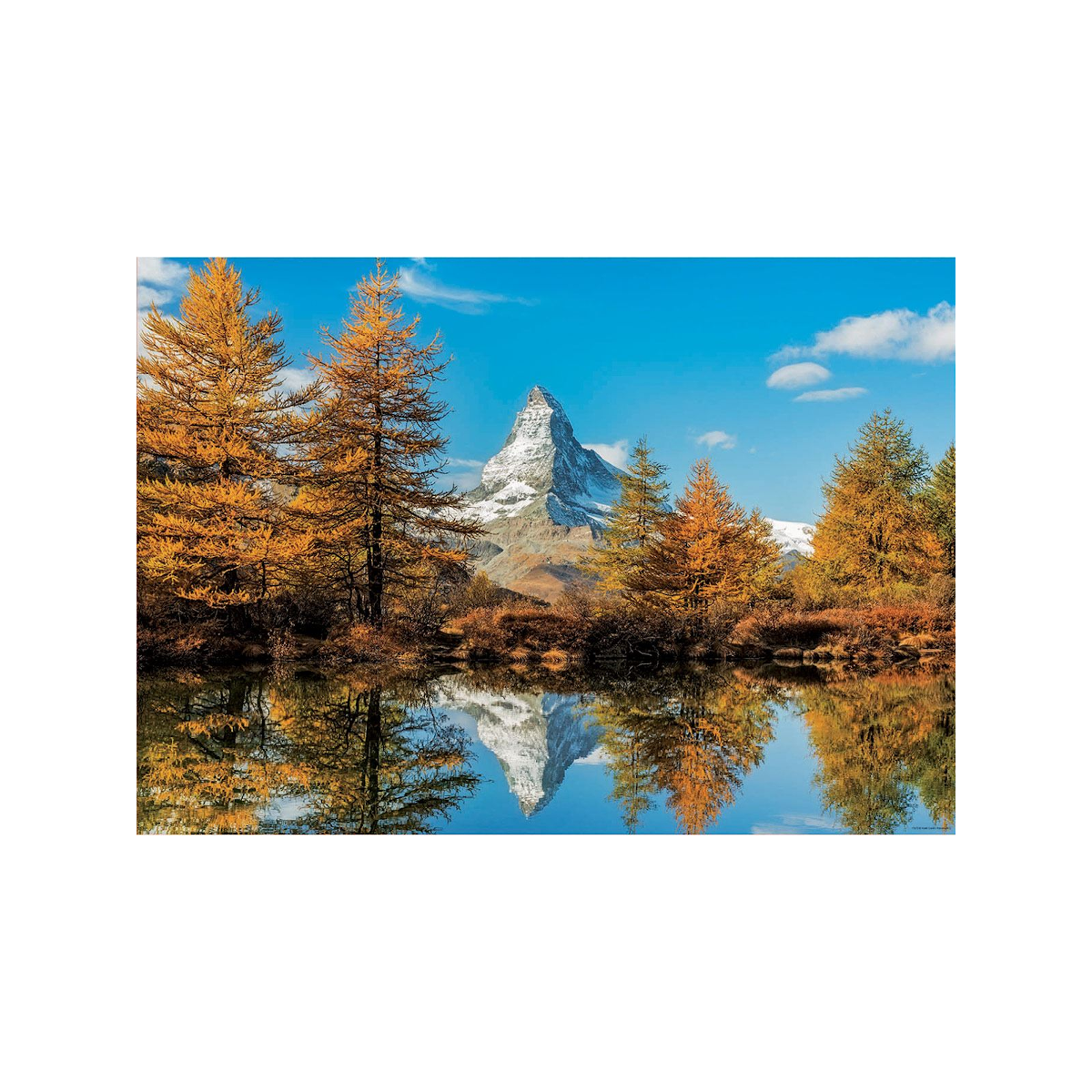 Rompecabezas Monte Cervino En Otoño