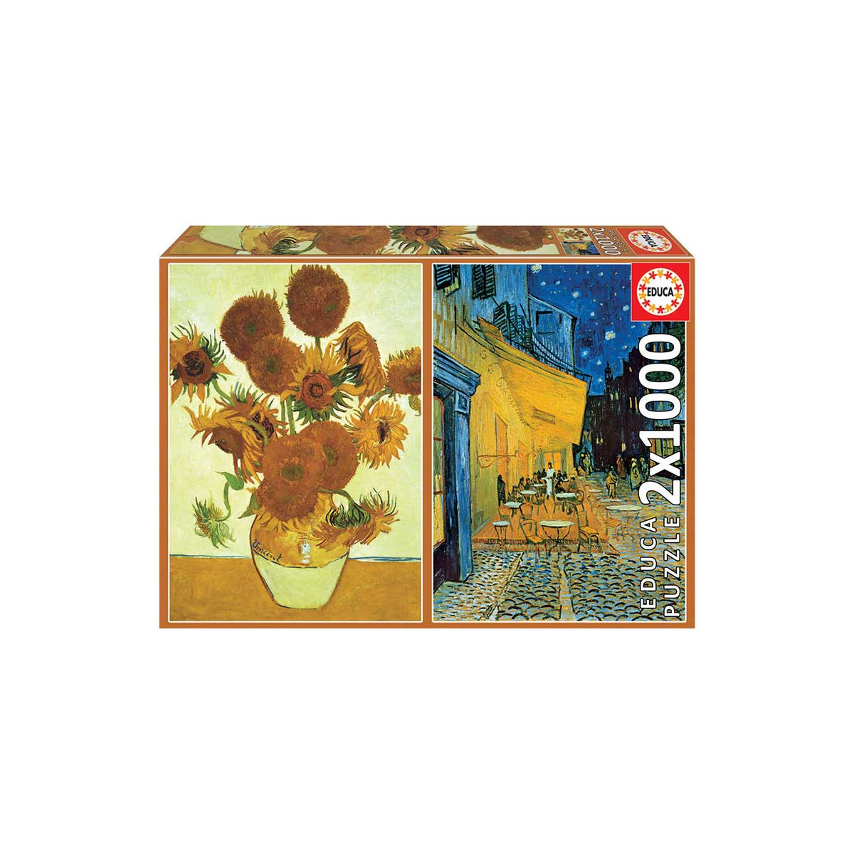 Rompecabezas 2x1000 Vincent Van Gogh