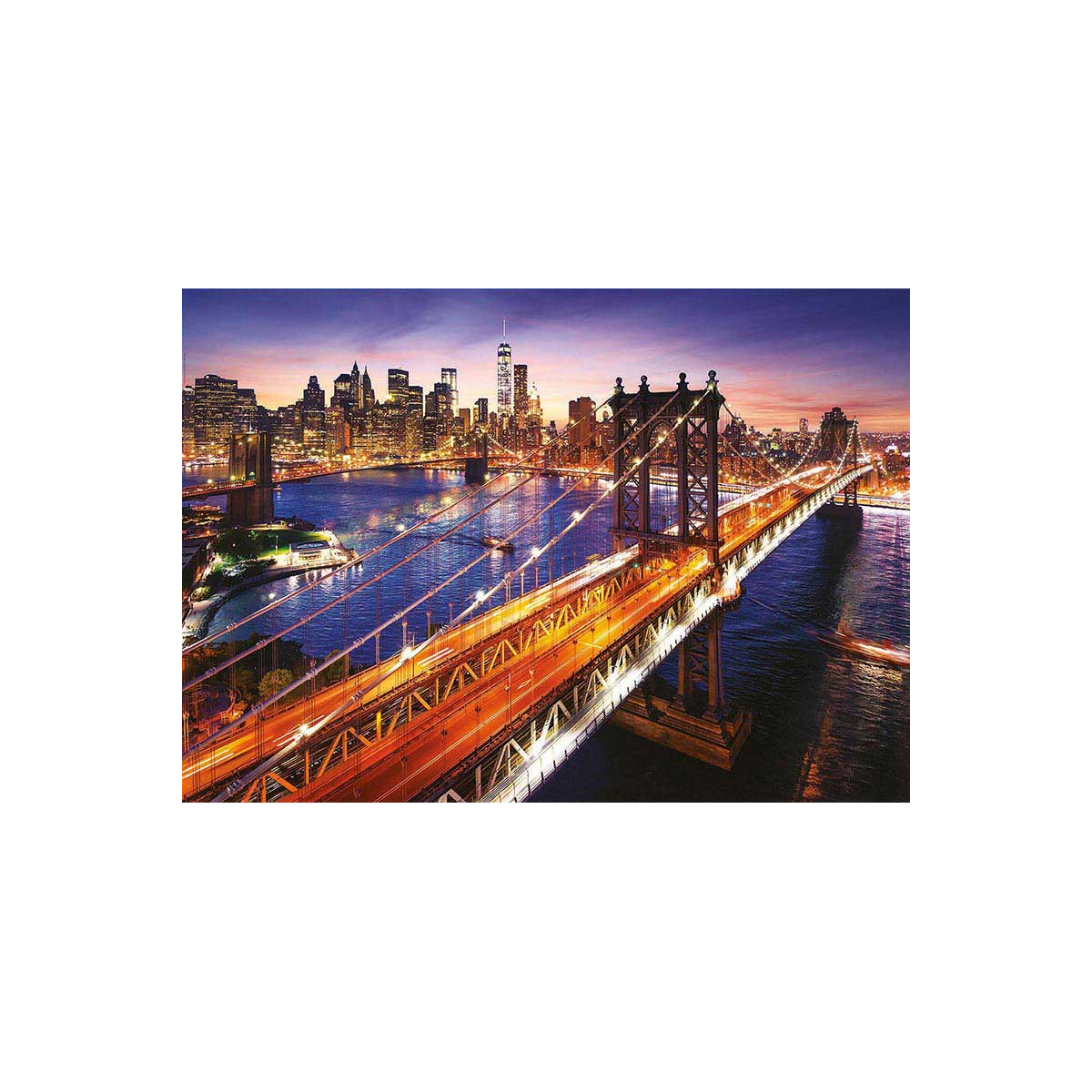 Rompecabezas Manhattan Al Atardecer