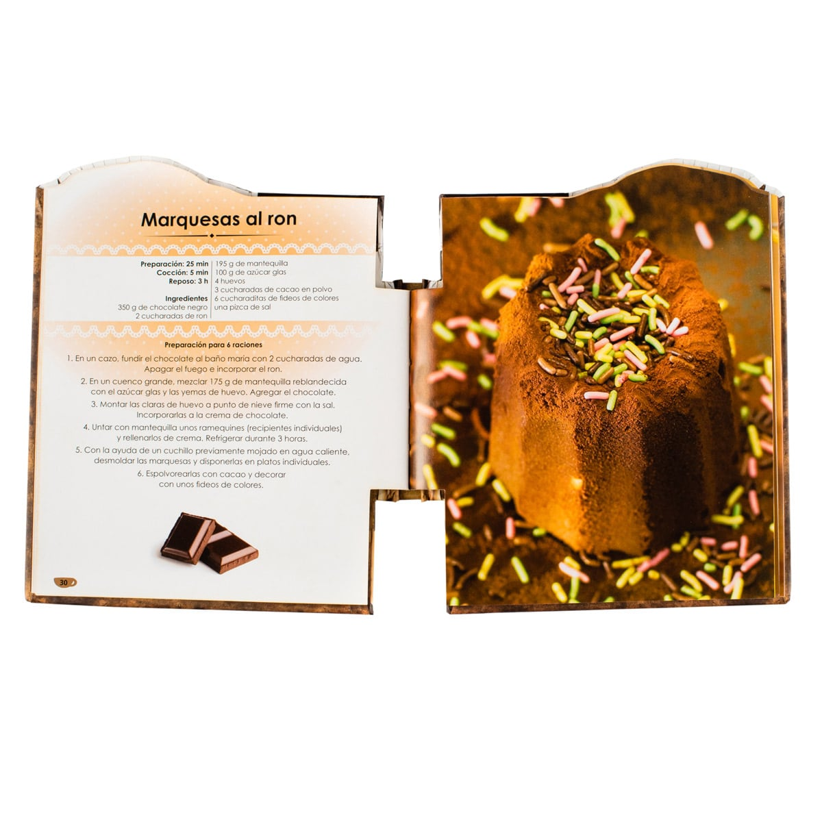 30 Recetas Con Chocolate
