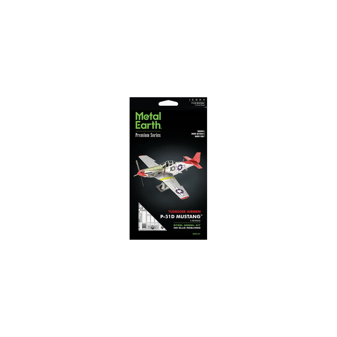 Avión P-51D Mustang Tuskegee