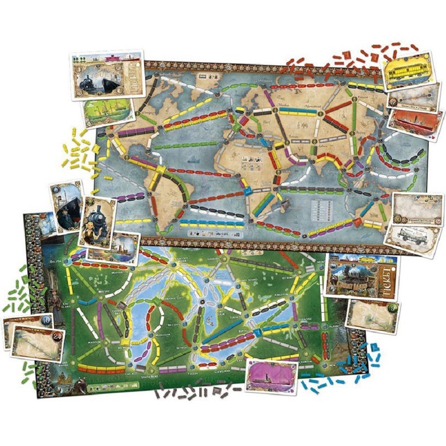 ¡Aventureros al Tren! La Vuelta al Mundo