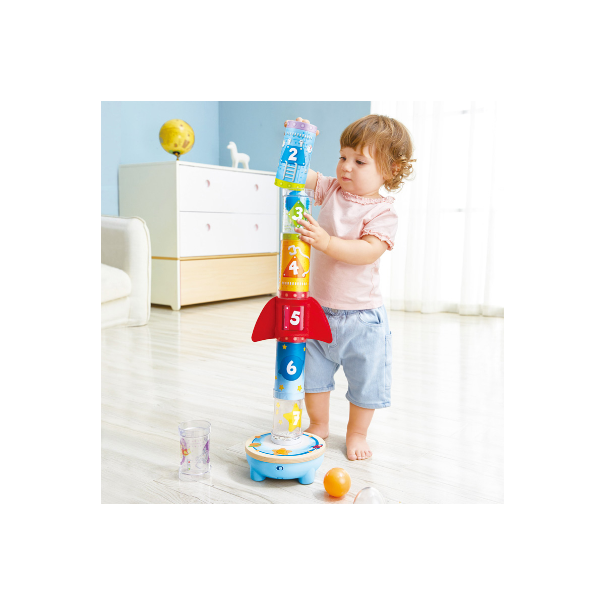 Rocket Bola Apilador De Aire