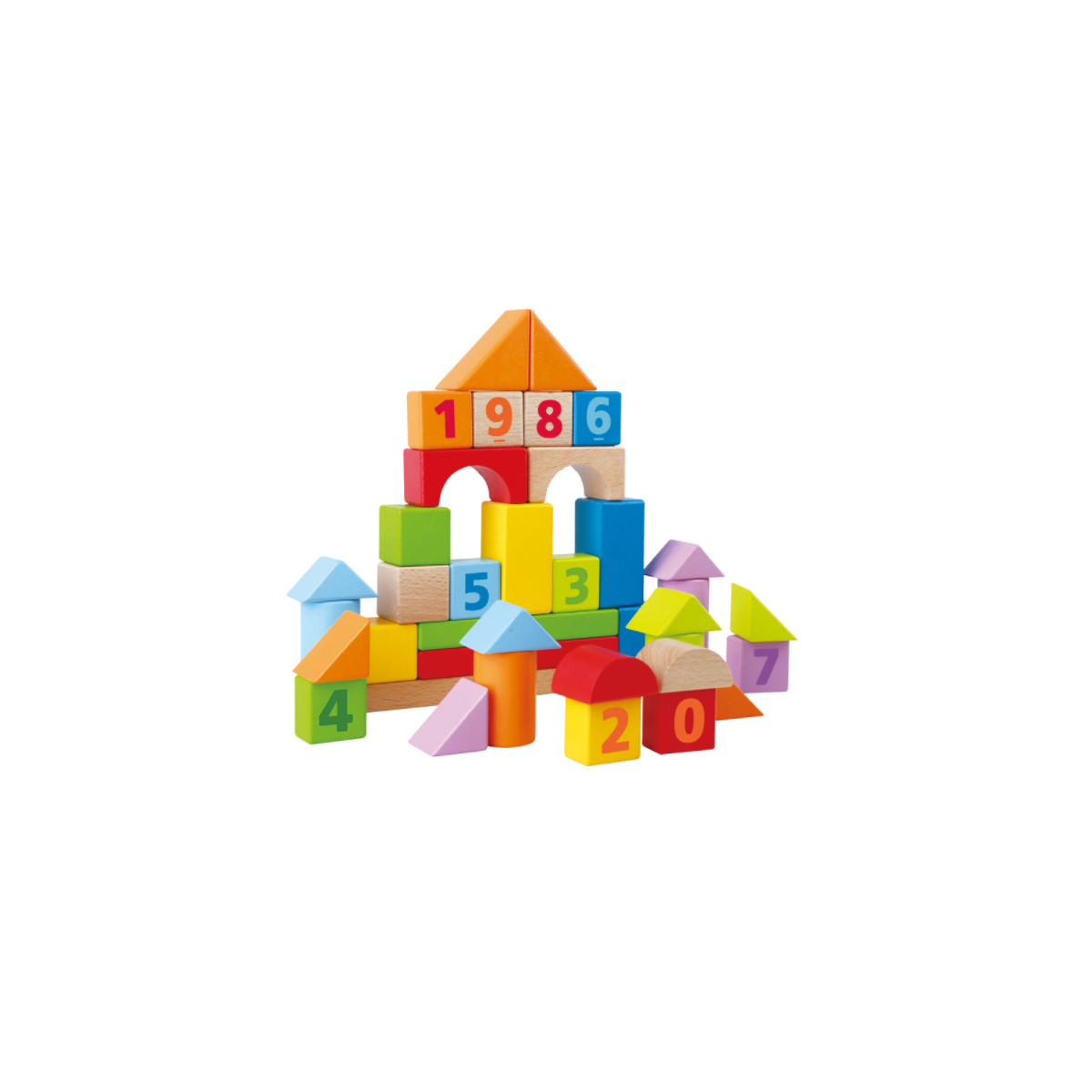 Set De 40 Bloques De Construcción