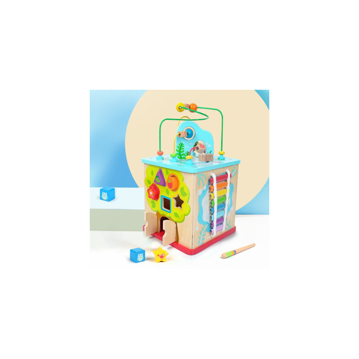 Cubo De Juegos Multifuncional